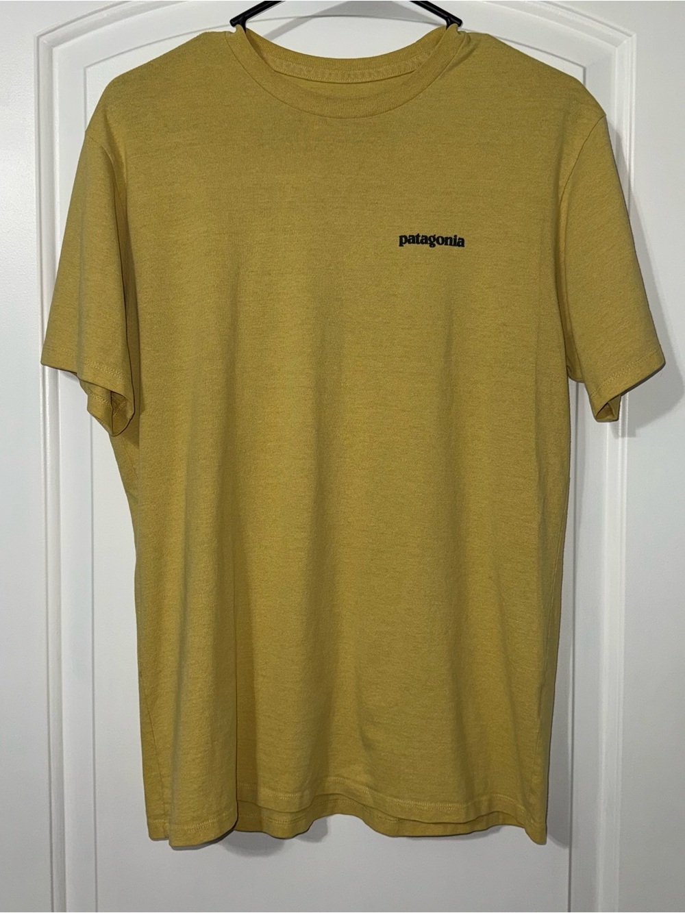 Patagonia Tshirt Men’s Size XS Yellow